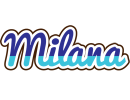 Milana raining logo