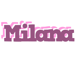 Milana relaxing logo