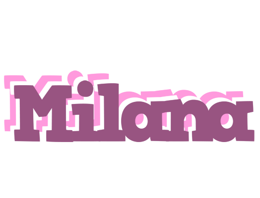 Milana relaxing logo