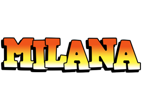 Milana sunset logo