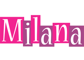 Milana whine logo