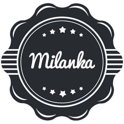 Milanka badge logo