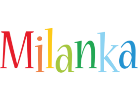 Milanka birthday logo