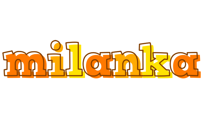 Milanka desert logo