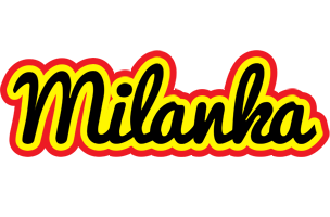 Milanka flaming logo