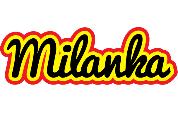 Milanka flaming logo