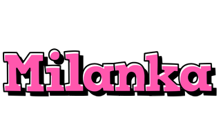 Milanka girlish logo