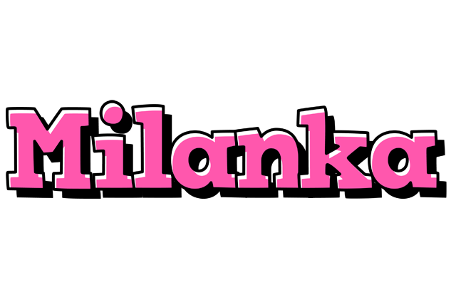 Milanka girlish logo