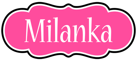 Milanka invitation logo