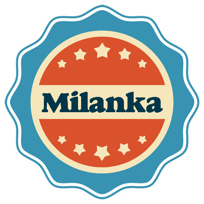 Milanka labels logo