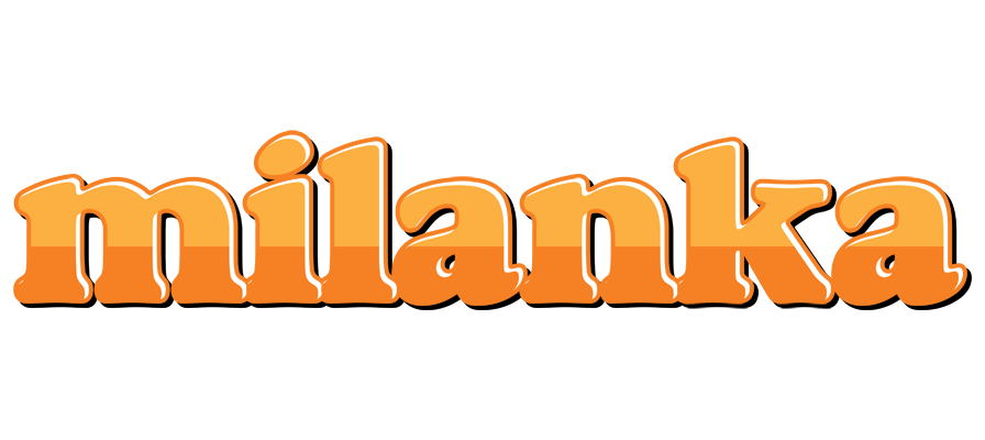 Milanka orange logo