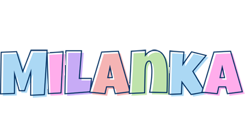 Milanka pastel logo