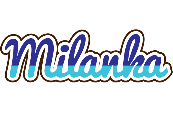 Milanka raining logo