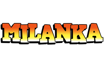 Milanka sunset logo