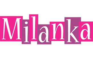 Milanka whine logo