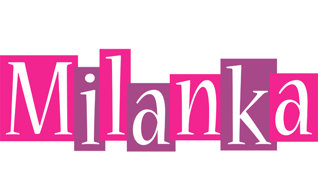 Milanka whine logo