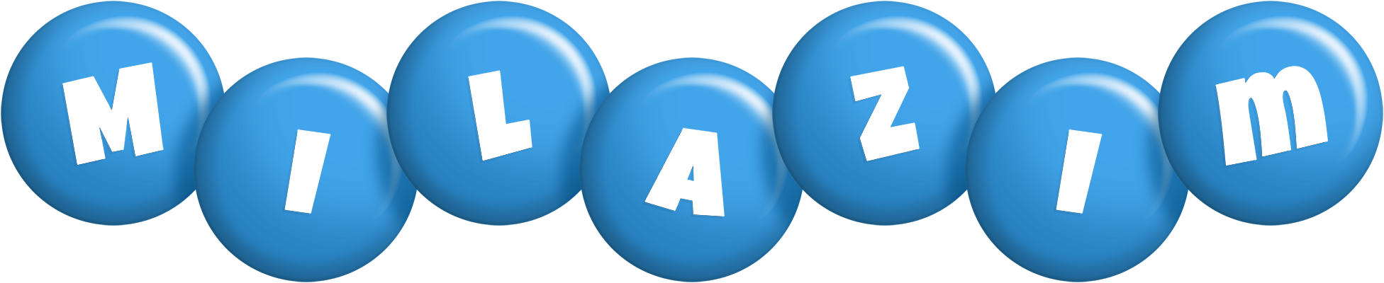 Milazim candy-blue logo