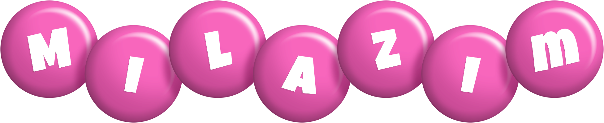 Milazim candy-pink logo
