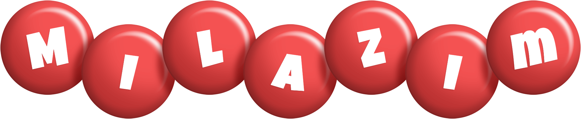 Milazim candy-red logo