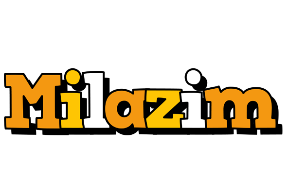 Milazim cartoon logo