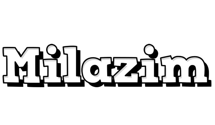 Milazim snowing logo