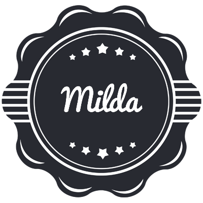 Milda badge logo