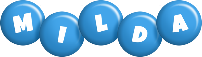 Milda candy-blue logo