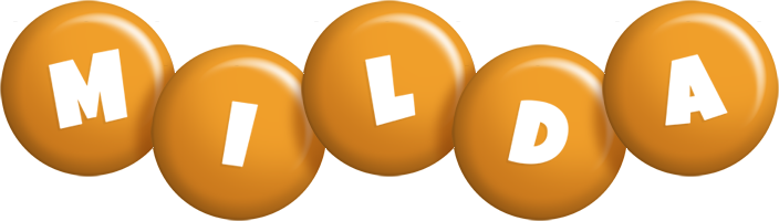 Milda candy-orange logo