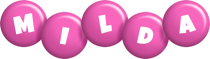Milda candy-pink logo