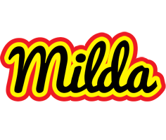 Milda flaming logo