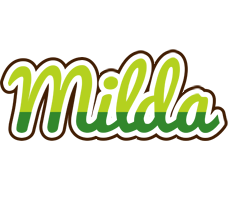 Milda golfing logo
