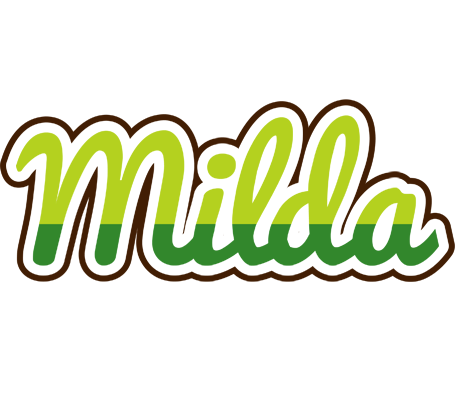 Milda golfing logo