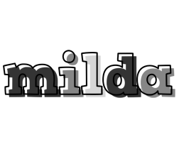 Milda night logo