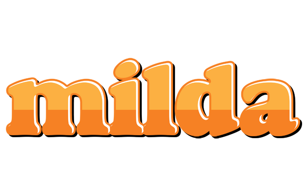 Milda orange logo