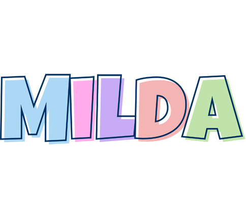 Milda pastel logo