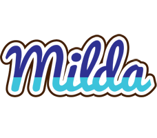 Milda raining logo