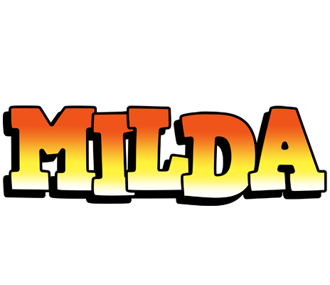 Milda sunset logo
