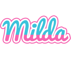 Milda woman logo