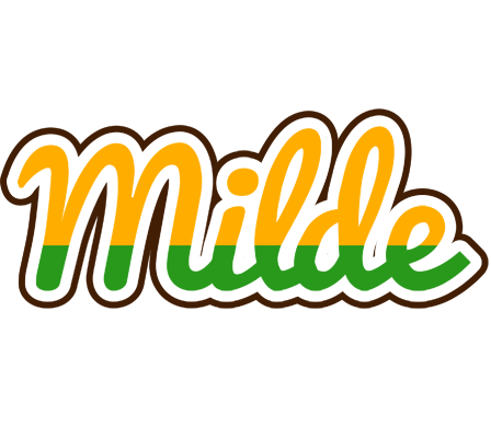 Milde banana logo