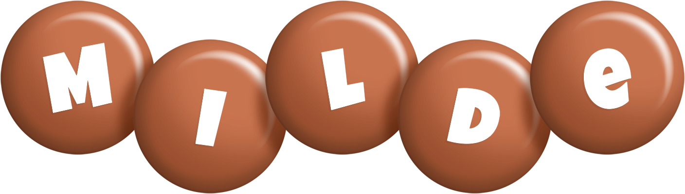 Milde candy-brown logo