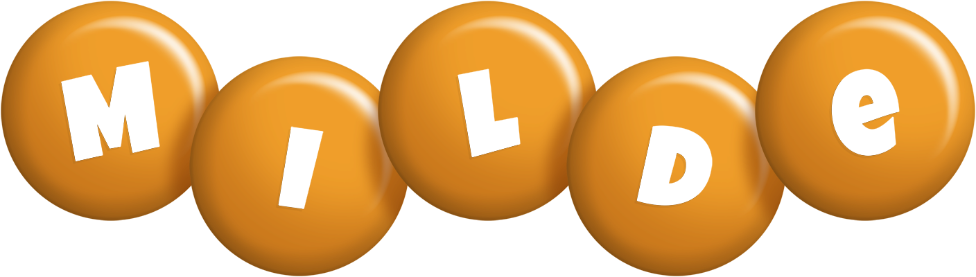 Milde candy-orange logo