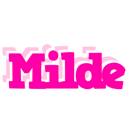 Milde dancing logo
