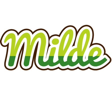 Milde golfing logo