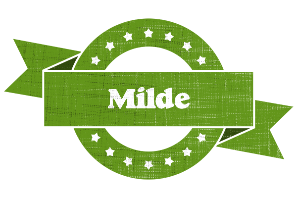 Milde natural logo