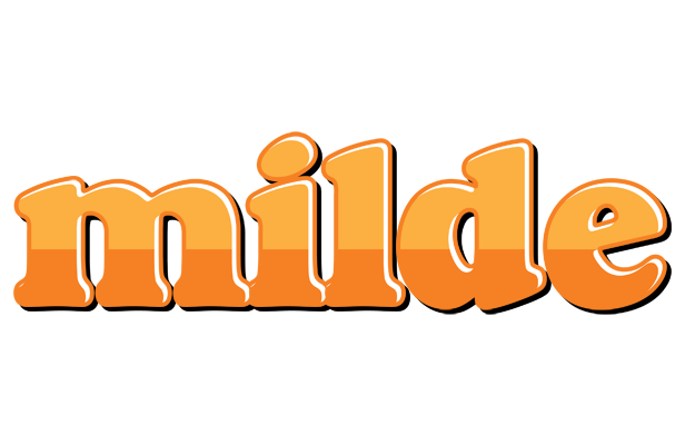 Milde orange logo
