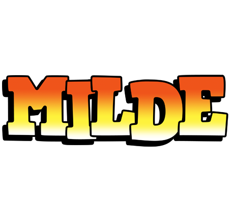 Milde sunset logo