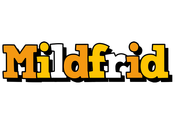 Mildfrid cartoon logo