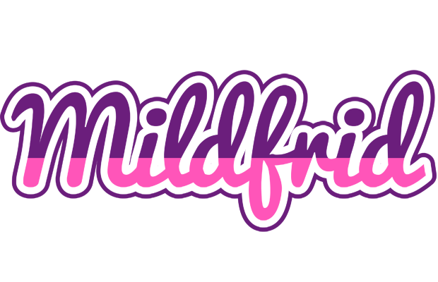 Mildfrid cheerful logo