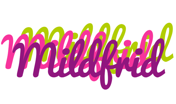 Mildfrid flowers logo