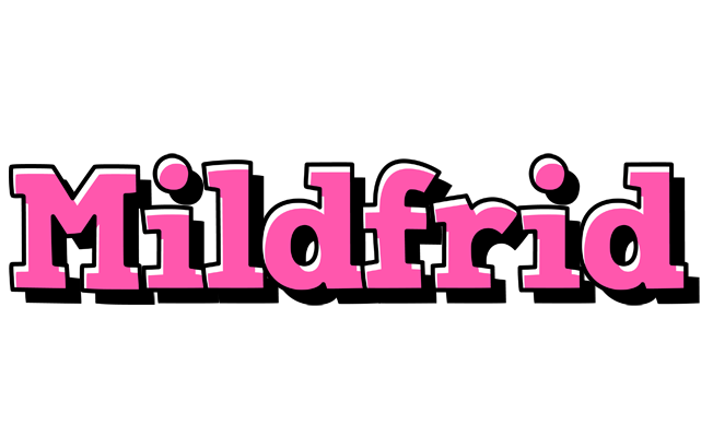 Mildfrid girlish logo